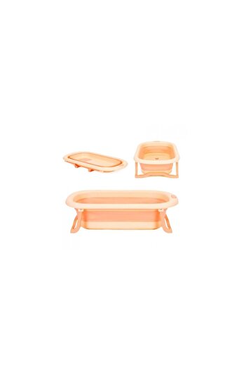 Ecotoys Cadita de baie cu dop de scurgere HA-B37 – Roz