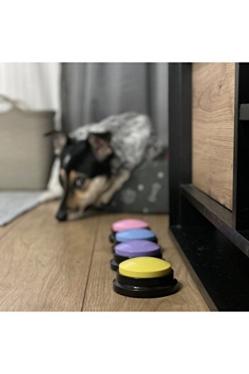 KESNUP Set de 4 nasturi pentru dresaj de animale, multicolori