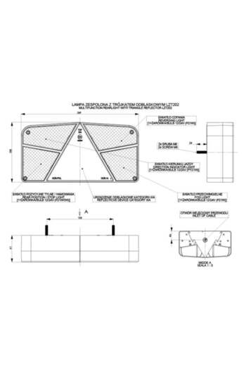HORPOL Rear lamp -bulb -left