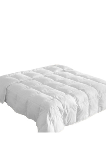 OEM Down Feather Duvet, with feathers and down, for summer, 220x240cm, white