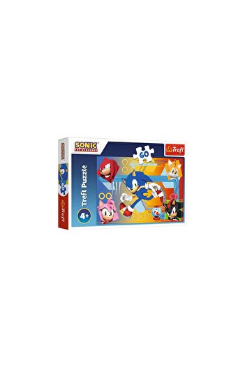 Trefl Puzzle 60 Sonic in Actiune