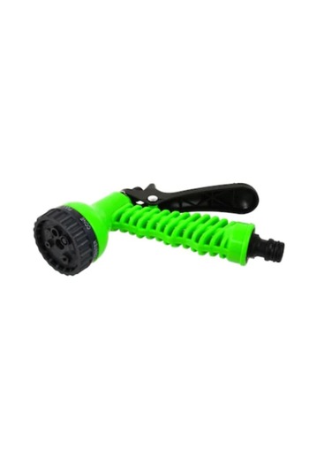 Tiessa Expandable Garden Hose Tiessa, Adjustable Pressure, Included Sprayer, 60m, Green