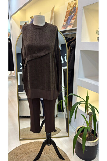 Nuss Brown 3003 Silk Tunic