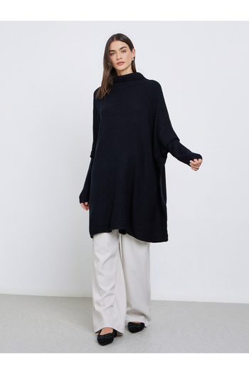 Styli Oversized Longline Chunky Knit Sweater
