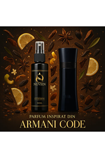 Nuvien Eau de Parfum, 50 ml - N016, inspired by A3mani Code