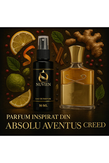 Nuvien Eau de Parfum, 50 ml - N009, inspired by Aventus Man