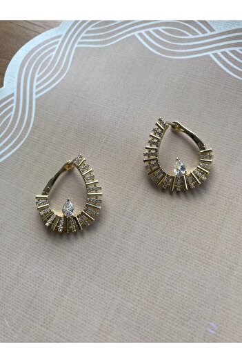 VEGALUXE Steel Stylish Design Earrings