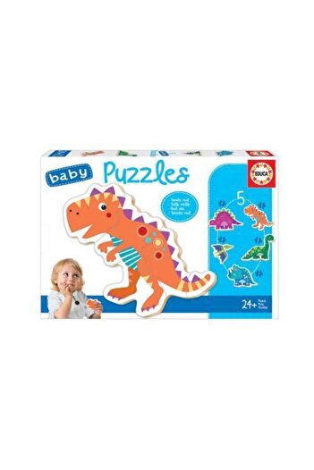 EDUCA Puzzle Dinozauri, Educa, Carton, 35 piese