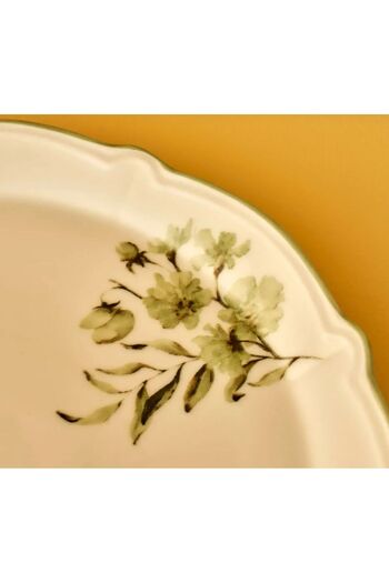 PONCİKPAZAR Mabel Julia Serving Plate Green (26cm)