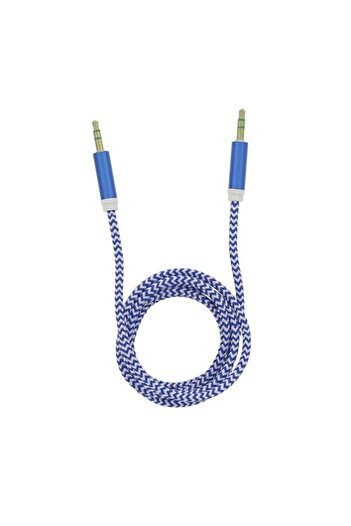 TELLUR Basic Audio Cable 3.5mm Jack, 1m, Blue