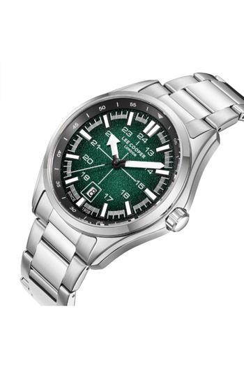 Lee Cooper Men's Analog Dark Green Dial Watch - LC08200.370