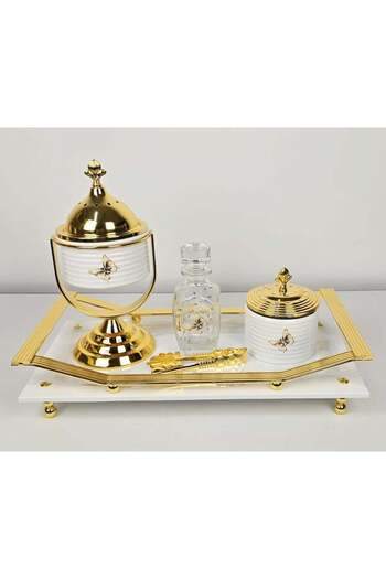 Radin Damanhoor Bakhoor Burner Set Elegance
