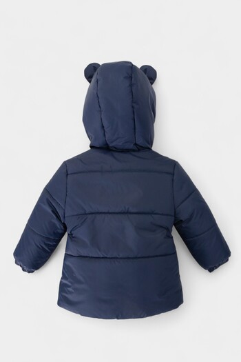 Midimod Gold 2-7 Years Old Thick Fleece Hooded Boy's Coat