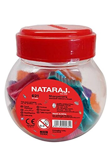 Nataraj Natraj 621 Sharpener Jar - 22 Units