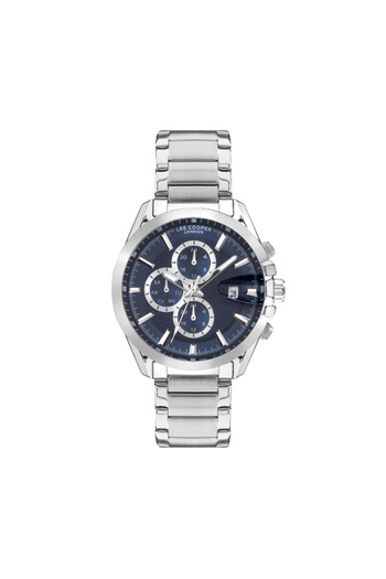 Lee Cooper Men's Multi Function Dark Blue Dial Watch - LC07455.390