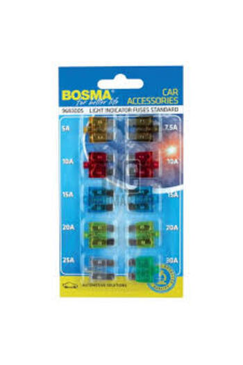 Bosmax normal flat fuse set 10pcs
