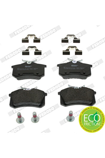 FERODO Brake pad set, rear, Citroen C3 3,