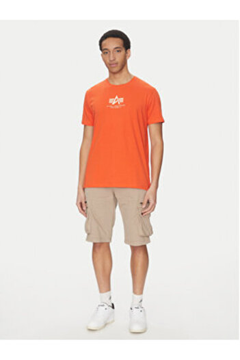 Alpha Industries Ανδρικό T-Shirt 118533 Πορτοκαλί