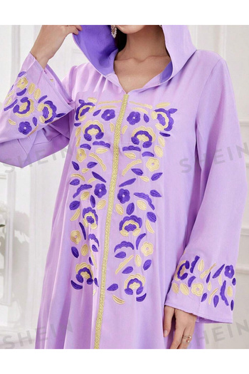 SHEIN maxi dress, purple