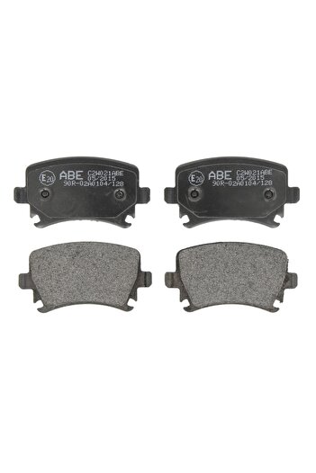 Abe Brake pad set, rear, Audi TT, 8J3,