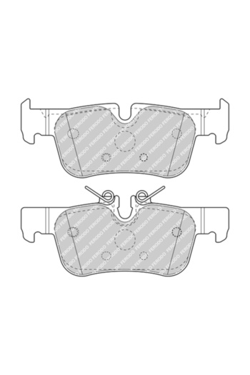 FERODO Brake pad set, rear, BMW X1, F48,
