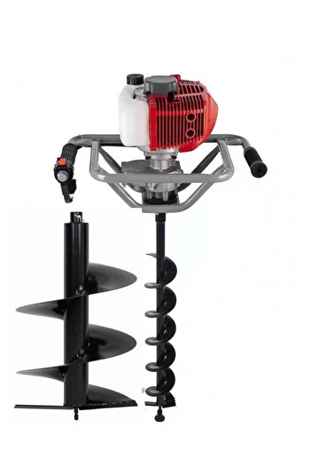 DDT Earth auger, 6 HP with 300 & 150 x 800 mm auger