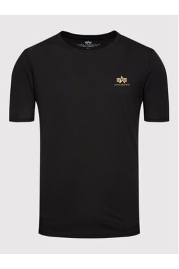 Alpha Industries Ανδρικό T-Shirt 128507CP Μαύρο