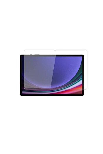 zore Galaxy Tab S9 Plus Compatible Shrp Tablet Tempered Glass Screen Protector-No Color