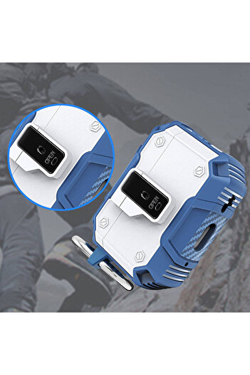 zore Air-Pods Pro 2 Shrp Airbag 35 Shockproof Case with Button-Red