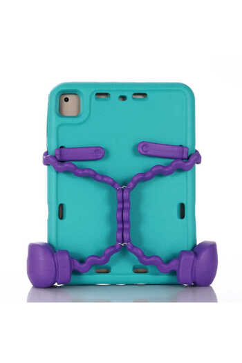zore iPad 6 Air 2 Shrp Eva Boxer Silicone Tablet Case - Blue