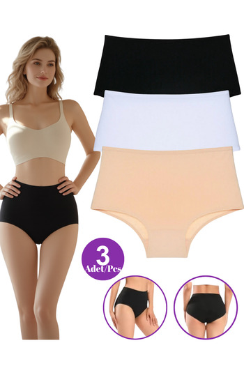 ROSEPERİ Women's High Waist Panties