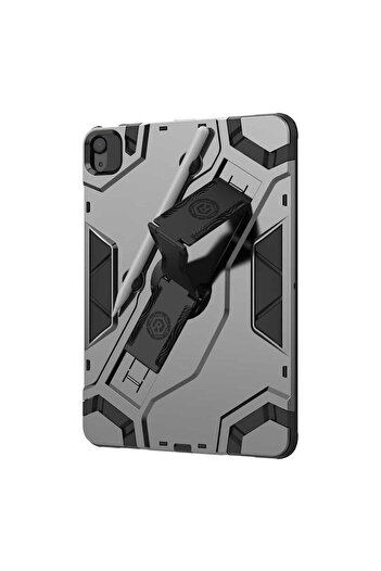 zore iPad Air 11 2025 M3 Shrp Defens Silicone Tablet Case - Black