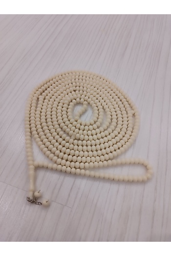 Bayraktar 500 Luxury Tesbih Cream Color