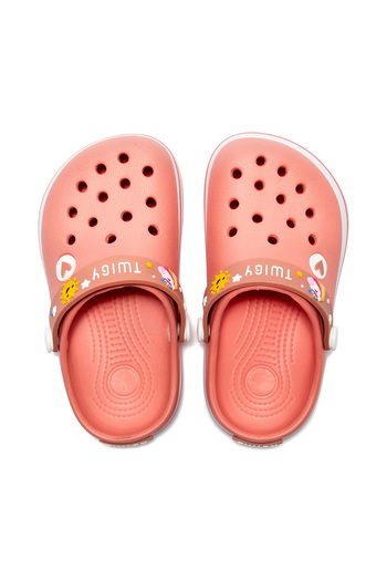 Twigy Seli Çocuk Sabo Terlik Pembe 25/30