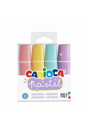 SepetBudur Carioca Pastel Marker Set of 4