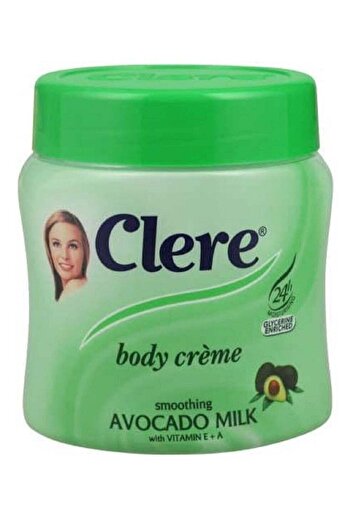 Clere Smoothing Avocado Milk Body Cream 300ml