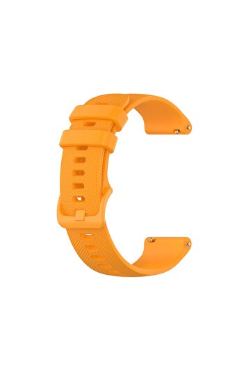 Dmay Huawei Watch Ultimate / Huawei Watch Buds Compatible Soft Checkered Buckle Silicone Strap 22mm