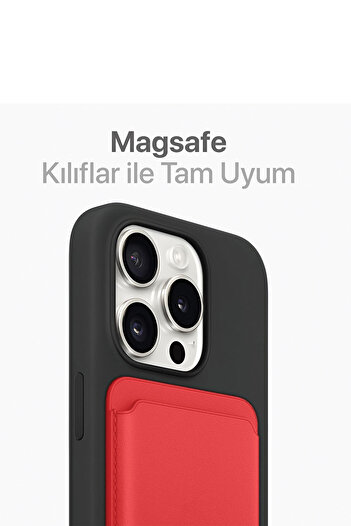 Cekuonline iPhone 11 12 13 14 15 16 17 Pro Max Plus Air Magsafe Mıknatıslı Kırmızı Kartlık Social