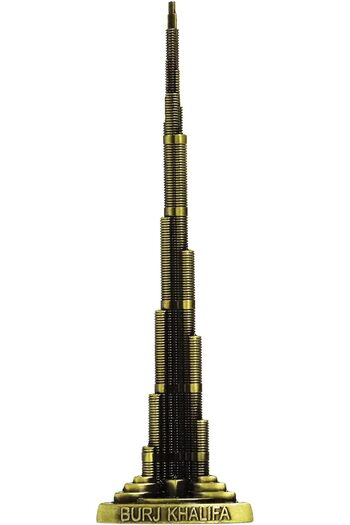 Generic YLmeet Tower Decorations, Burj Dubai Model Miniature Burj Dubai Alloy Model Decorations Art Craft Of