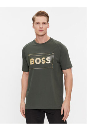BOSS Ανδρικό T-Shirt 50514527 Πράσινο