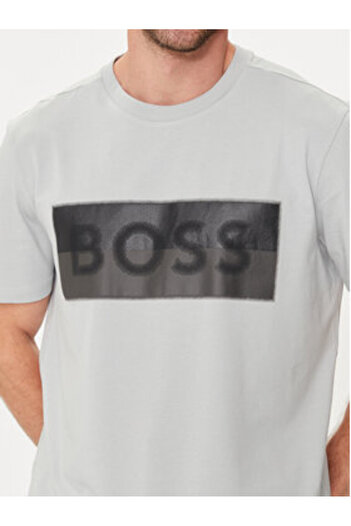 BOSS Ανδρικό T-Shirt 50512998 Γκρι