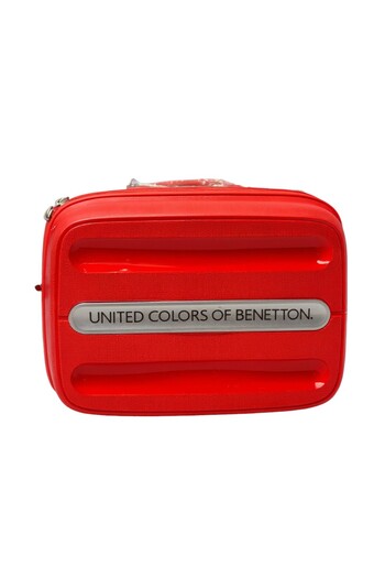 United Colors of Benetton Women's Red Makeup Bag Handbag 14Bntmky1000-Kr