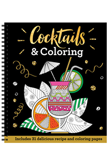 New Seasons Cocktails & Coloring: Includes 31 Delicious Recipe and Coloring Pages