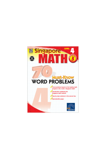 Frank Schaffer Publications Matematică Singapore 70 Probleme de cuvinte obligatorii Nivelul 4, Clasa a 5-a