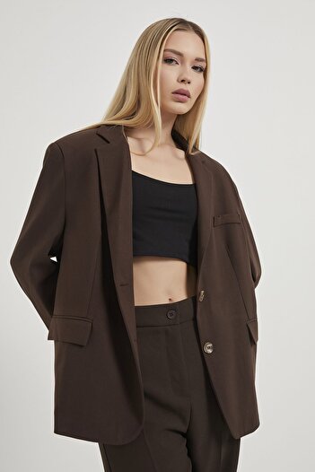 Arma Life Armalife 7553 Double Buttoned Blazer Women's Jacket
