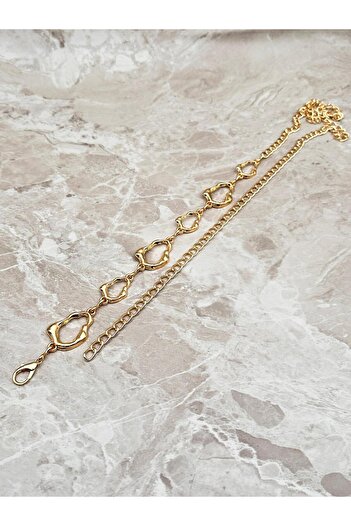 Desre Moda Gold Chain Belt Women's Belt Dress Belt Waist Belt Body Belt Shirt Belt