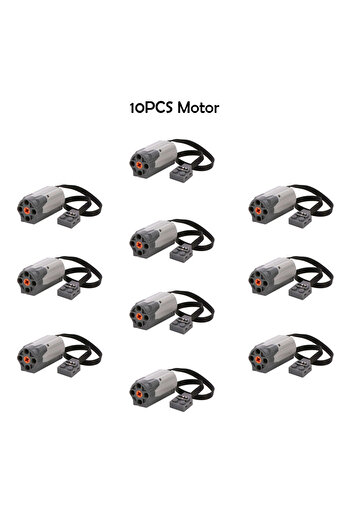 Choice5 10pcs motor Technical Part 8883 M Motor Compatible with legoeds Power Functions Building Block Car T