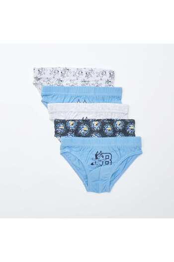 KIABI Pack of 5 Bluey briefs BLUE