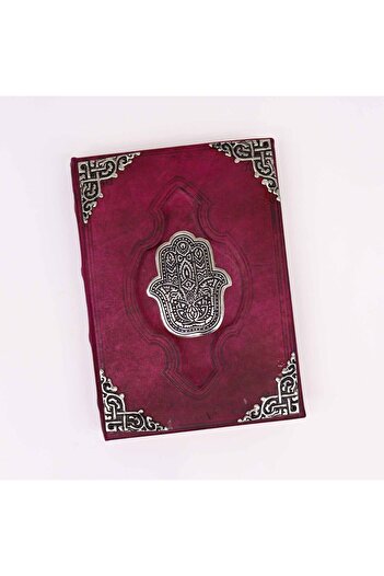 OEM Vintage Leather Diary | Handmade | HAMSA | 26 x 18 cm