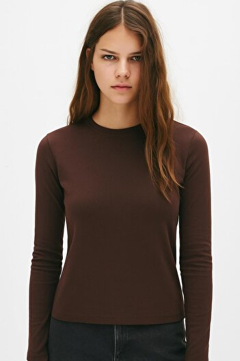 HAKKE Finger Interlocking Flat Ribbed Sweat
